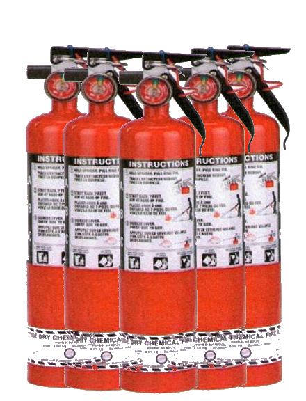 2.5lb Fire Extinguisher at Edmonton Fasteners