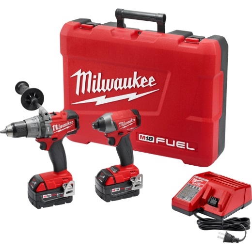 Milwaukee 2897-22 Drill/Impact Driver Kit