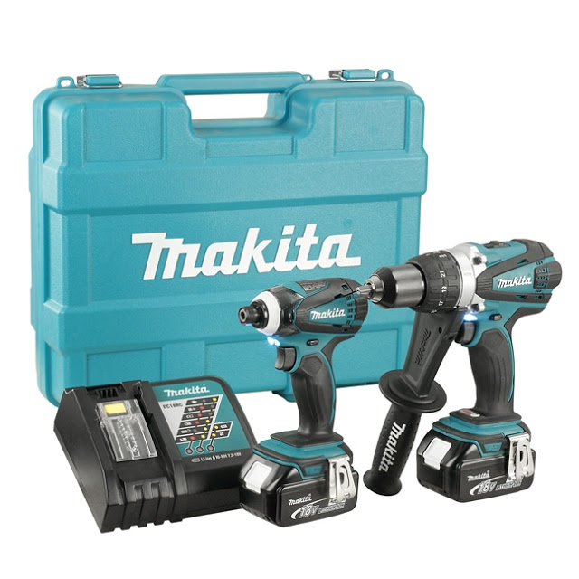 Makita DLX2015M Drill/Impact Driver Kit
